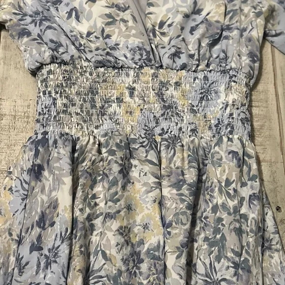 Baltic Born Blue Floral Maxi Dress for Wedding Guest or Event, Bump Friendly - Picture 10 of 14